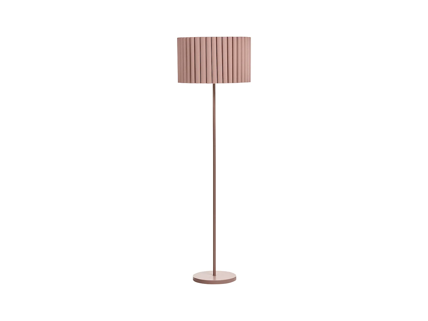 Lampadaire LOURENS Métal Marron clair
