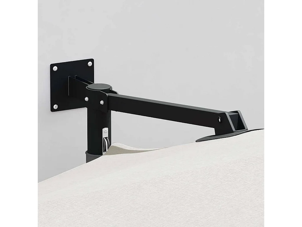 Ombrellone a sbalzo in poliestere sabbia, alluminio grande pieghevole