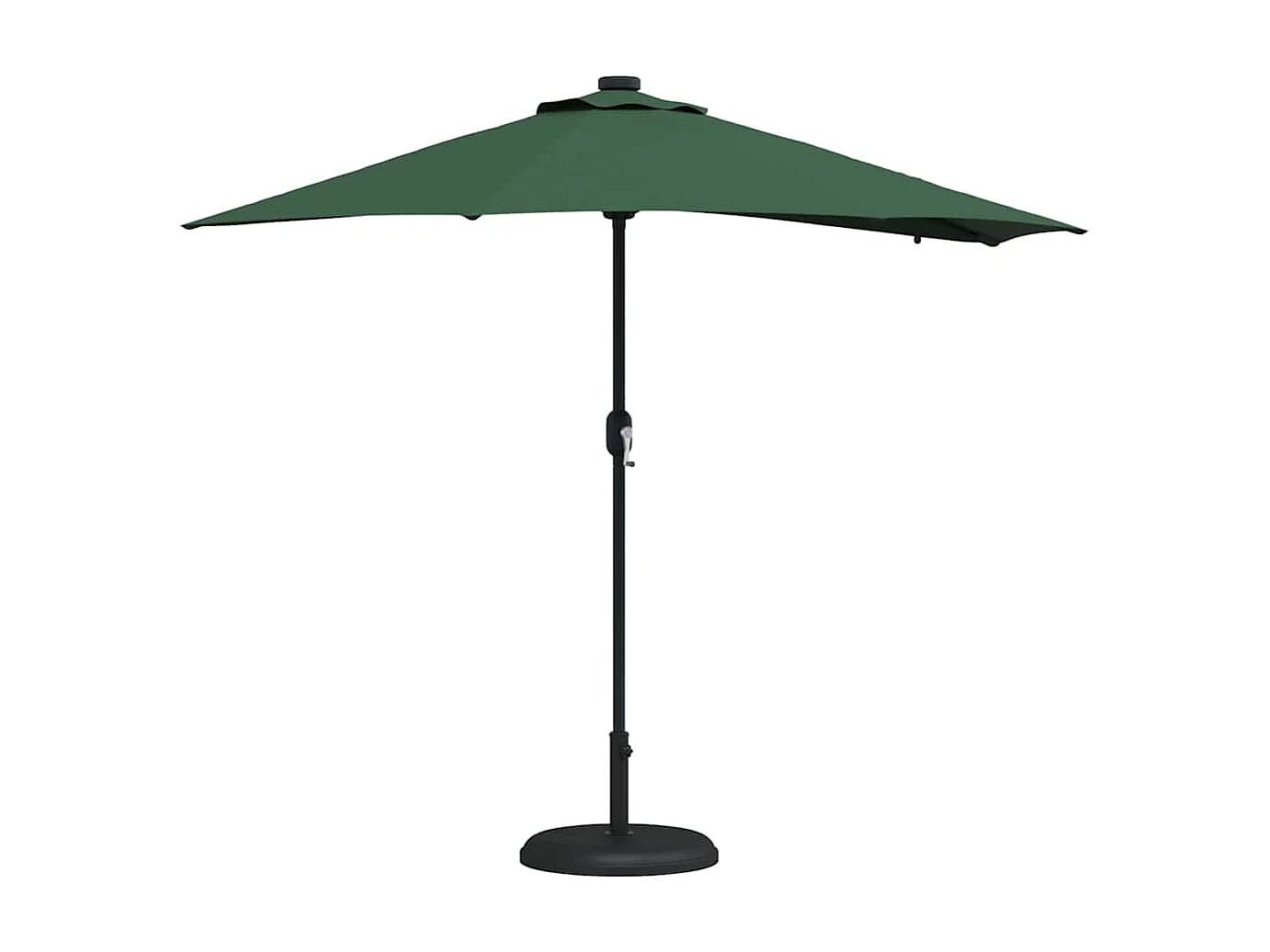 Ombrellone da giardino verde 294 x 150 x 223 cm in tessuto