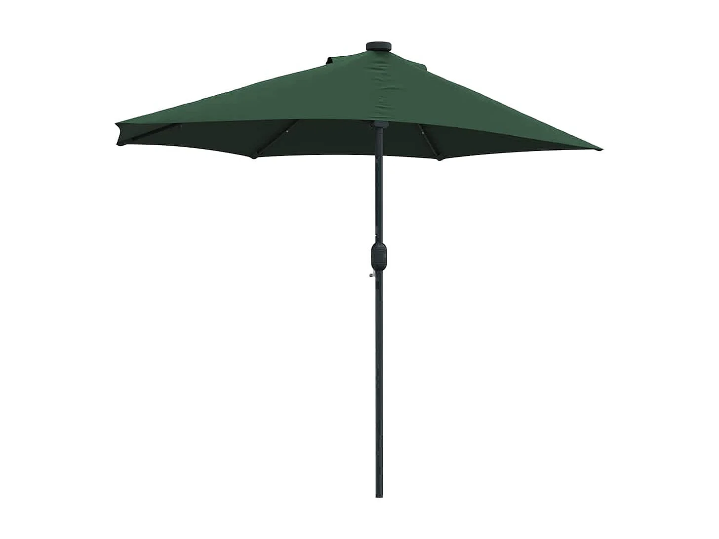 Ombrellone da giardino verde 294 x 150 x 223 cm in tessuto