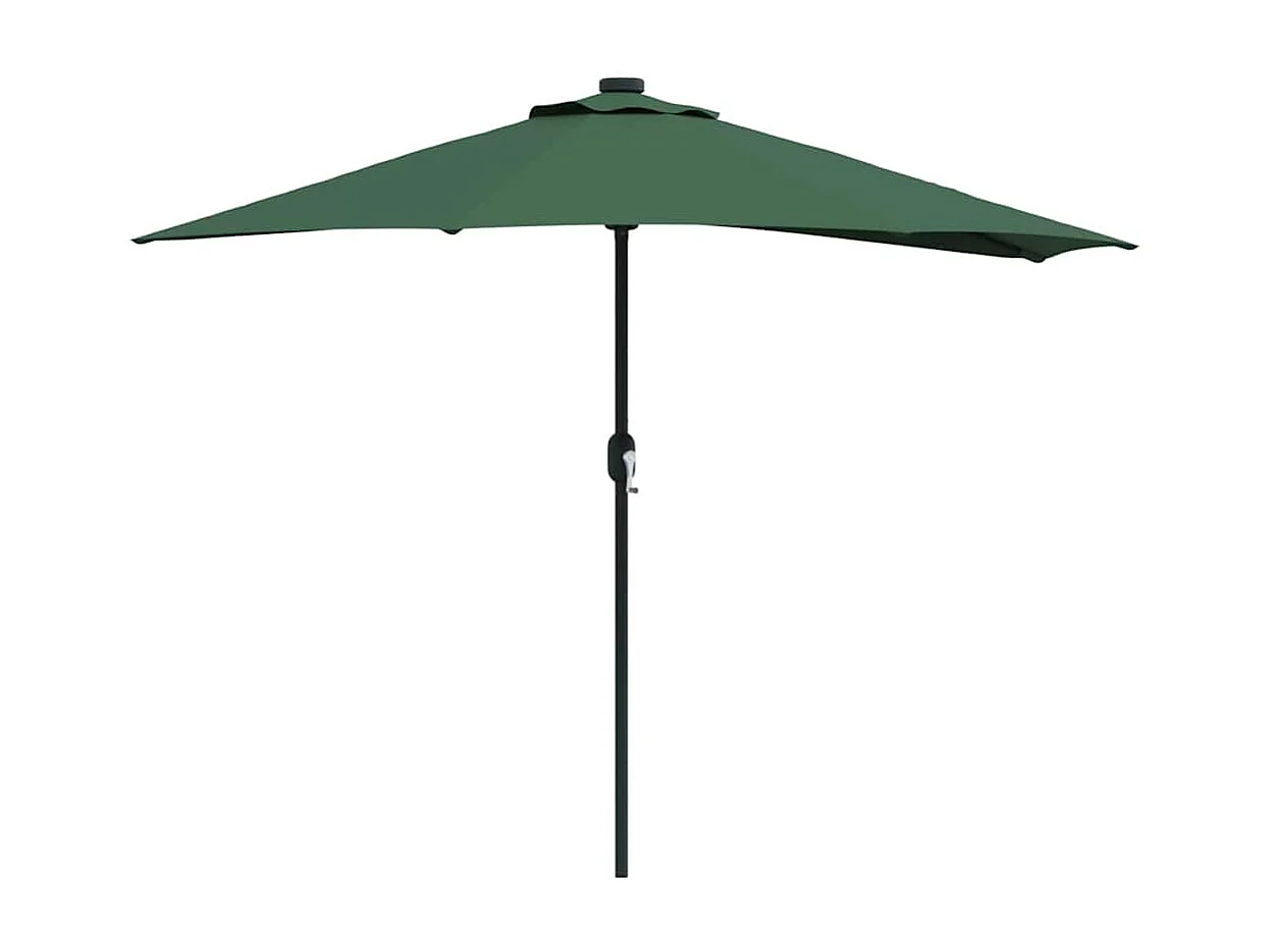 Ombrellone da giardino in alluminio - Verde, 294 cm