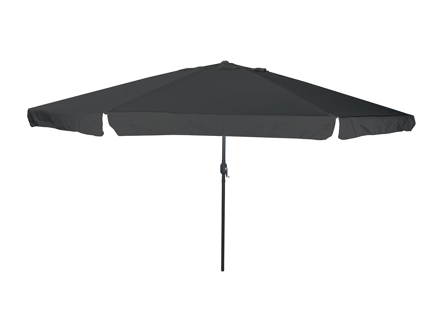 Parasol de jardin ø395x245 cm Anthracite