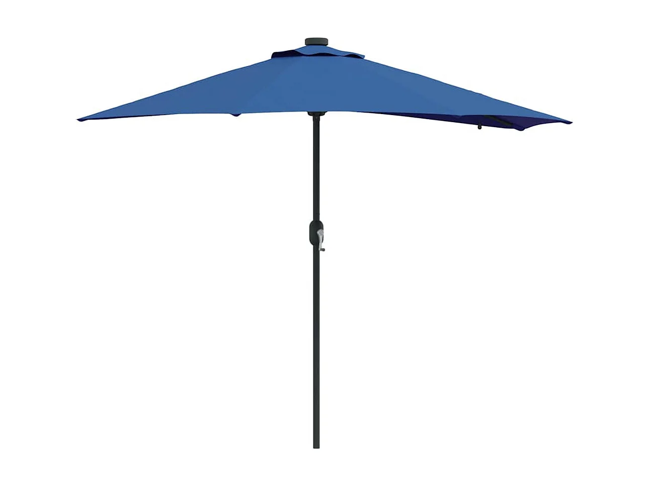 Ombrellone da giardino blu 294 x 150 x 223 cm in tessuto