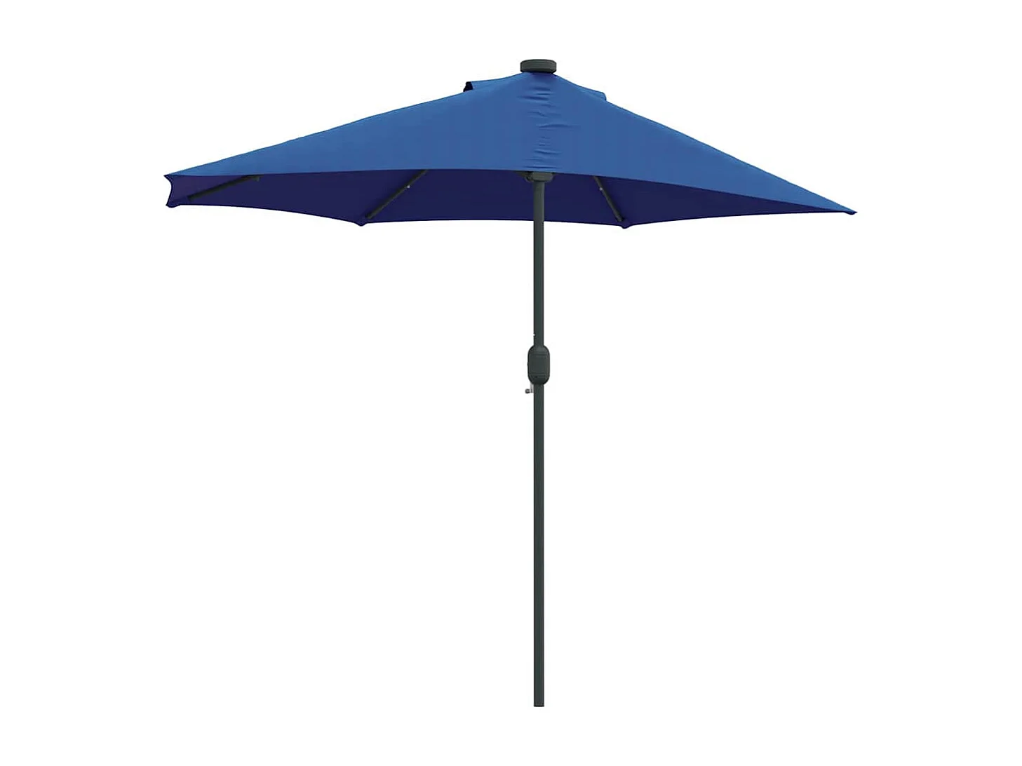 Ombrellone da giardino blu 294 x 150 x 223 cm in tessuto