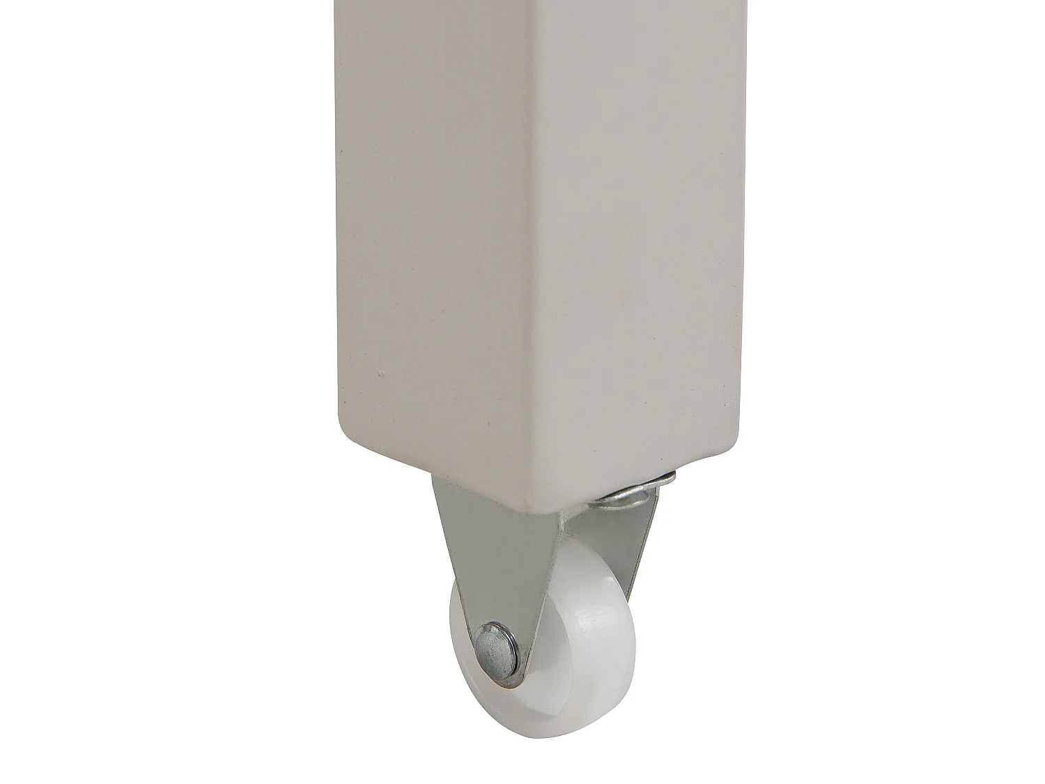 Bureau console extensible avec 2 tiroirs - Beige et naturel - LOAVIA