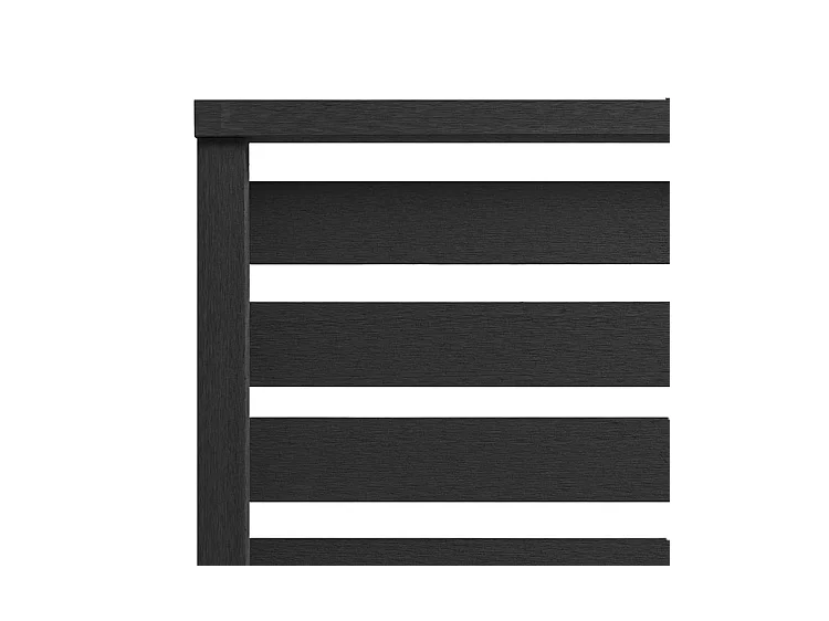 Panneau de clôture WPC 180x180 Noir