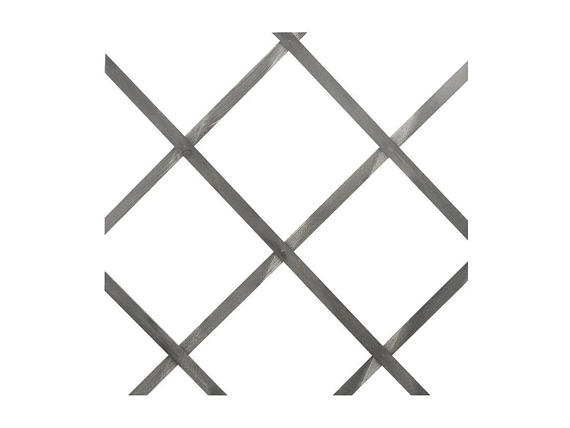 Clôture à treillis 5 pcs Gris Bois de sapin massif 180x60