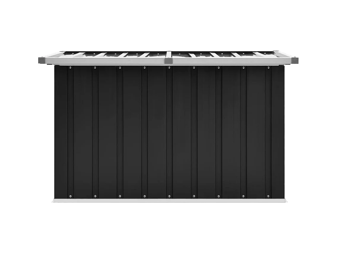 Boîte de rangement de jardin Anthracite 109x67x65