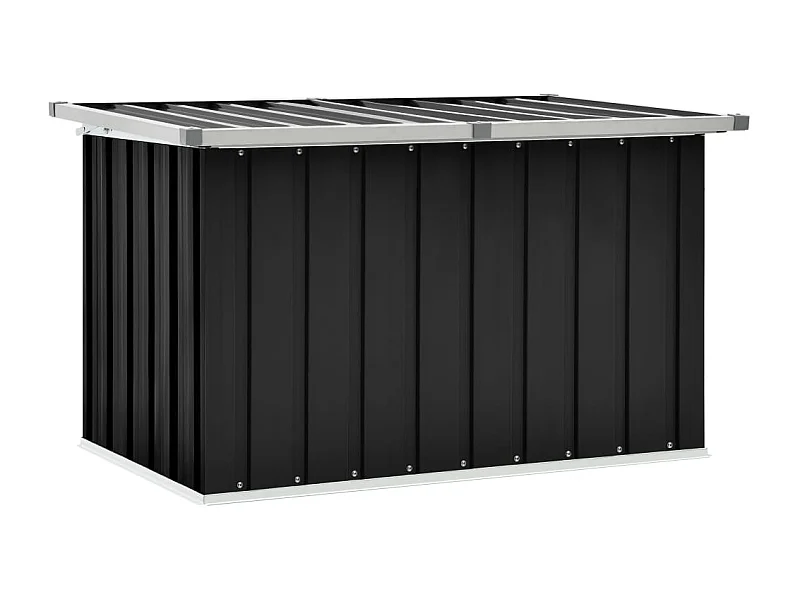 Boîte de rangement de jardin Anthracite 109x67x65