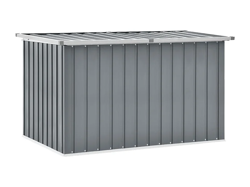 Boîte de rangement de jardin Gris 149x99x93