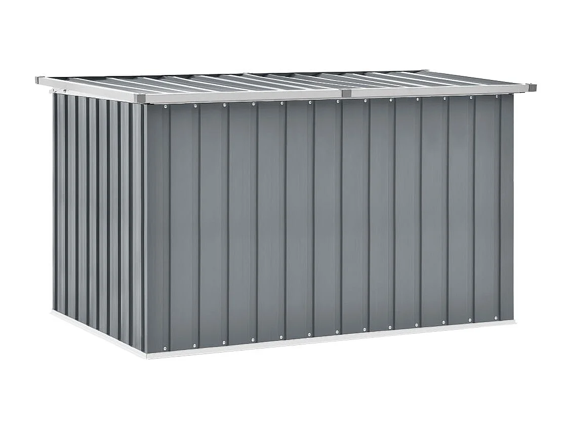 Boîte de rangement de jardin Gris 149x99x93