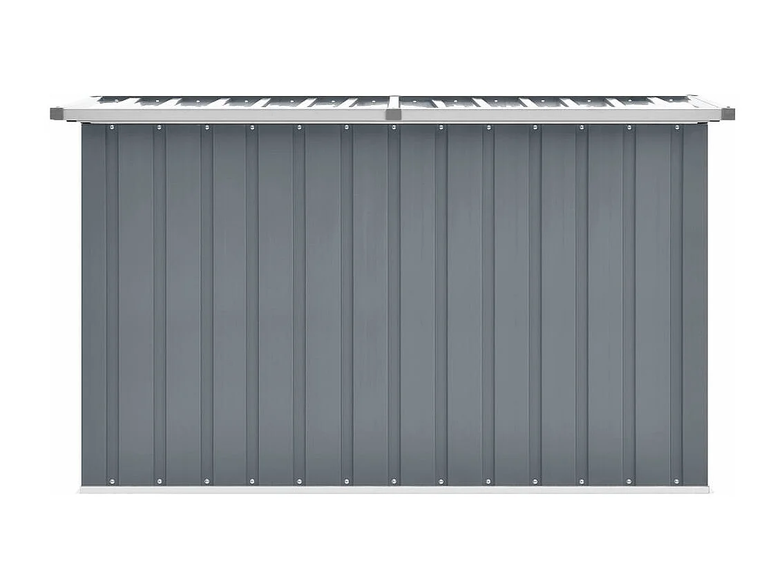 Boîte de rangement de jardin Gris 149x99x93