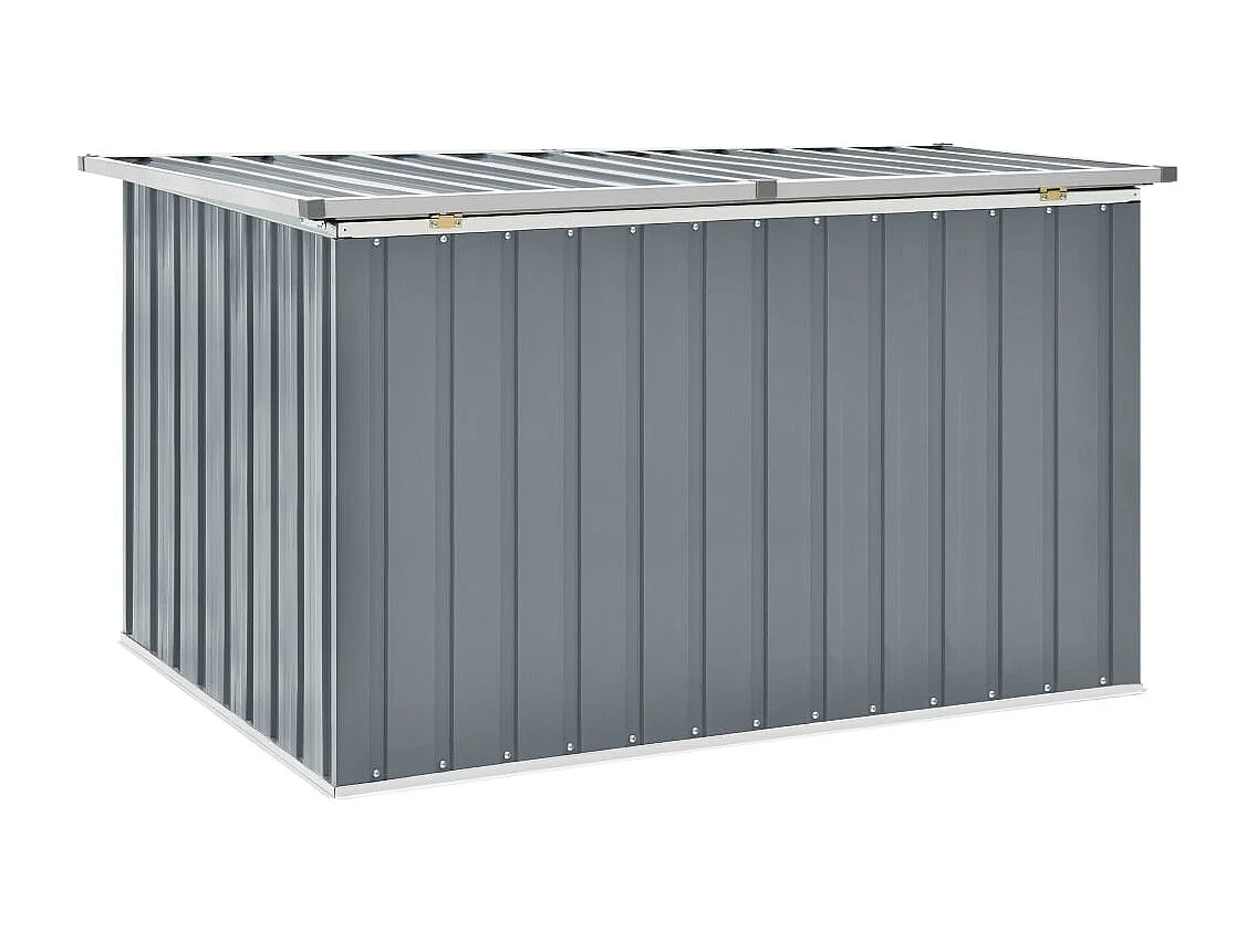 Boîte de rangement de jardin Gris 149x99x93
