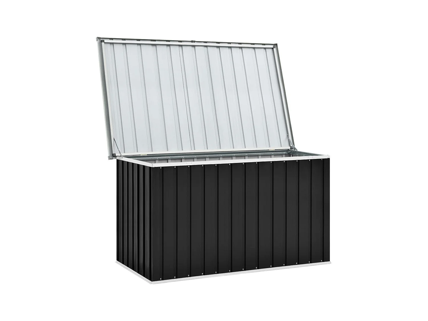 Boîte de rangement de jardin Anthracite 149x99x93