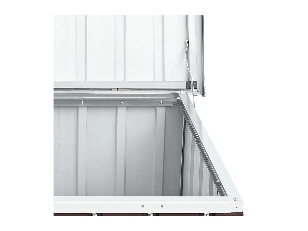 Boîte de rangement de jardin Marron 129x67x65