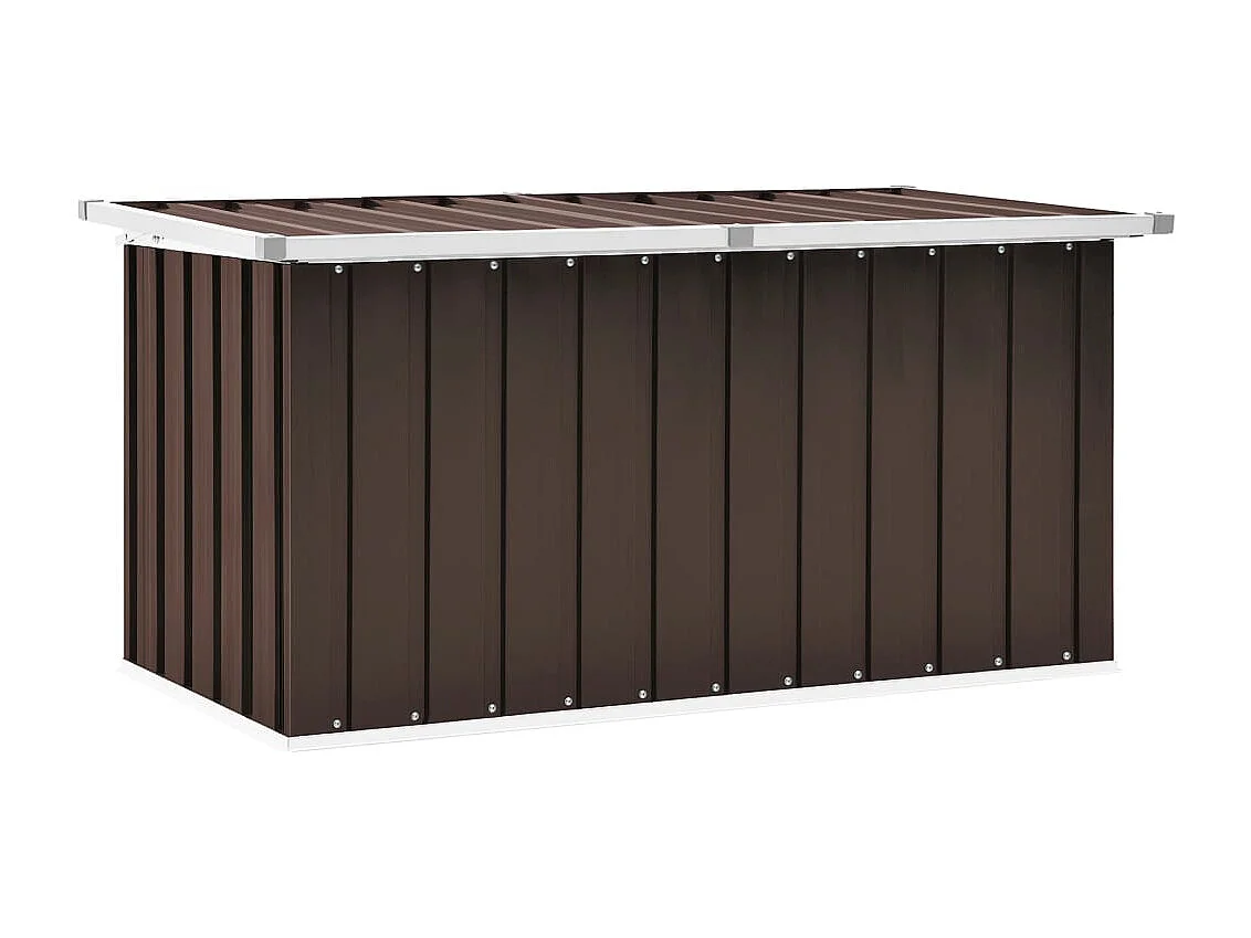 Boîte de rangement de jardin Marron 129x67x65
