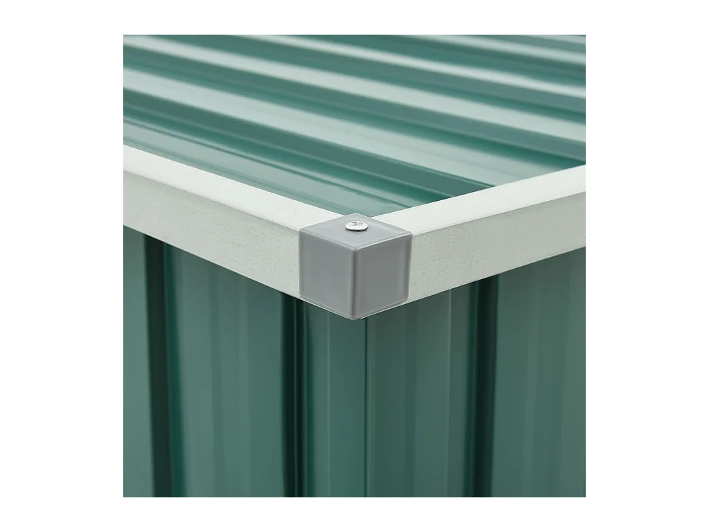 Boîte de rangement de jardin Vert 149x99x93