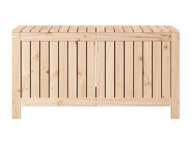 Boîte de rangement de jardin 115x49x60 Bois massif de pin