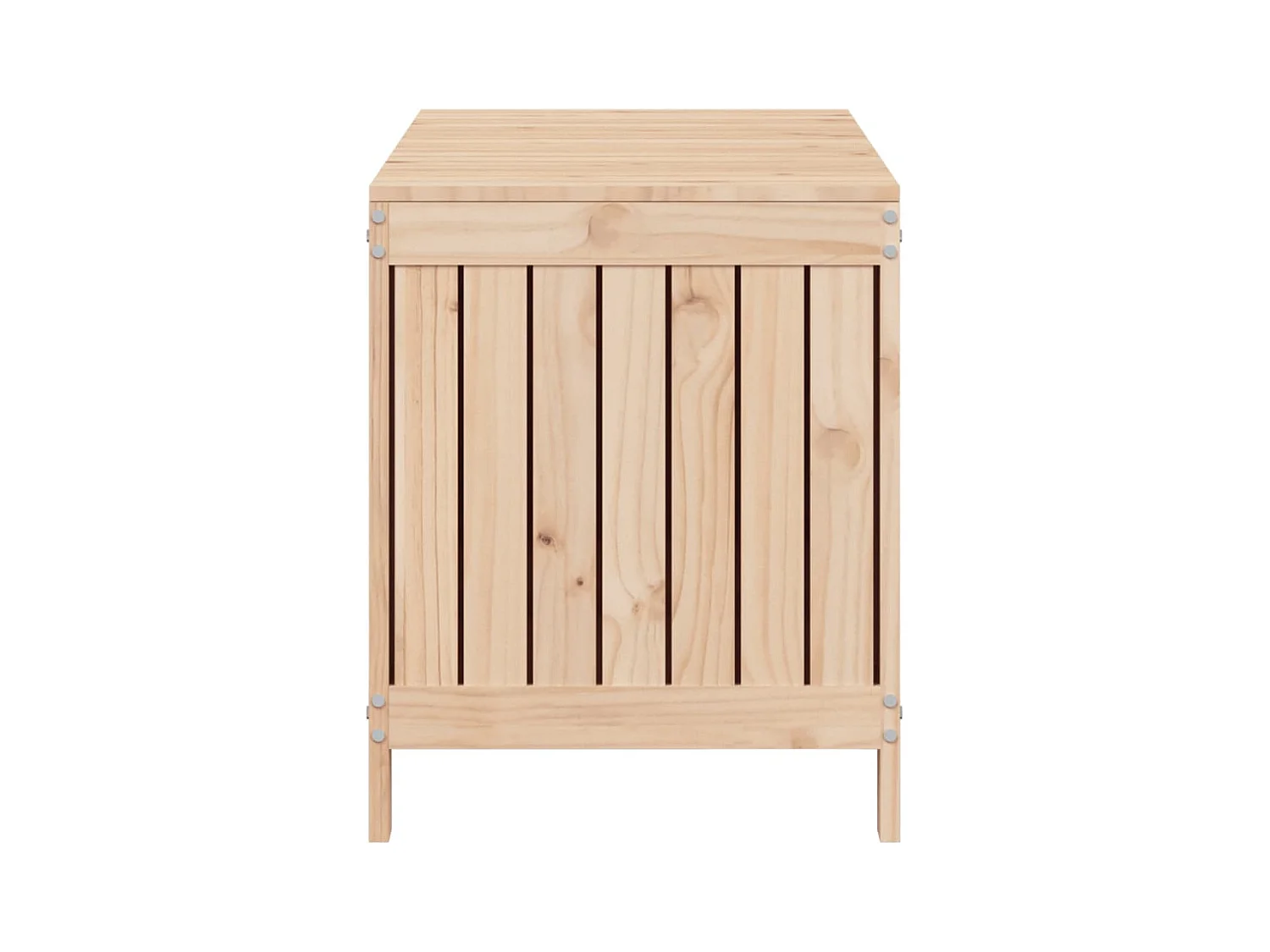 Boîte de rangement de jardin 115x49x60 Bois massif de pin