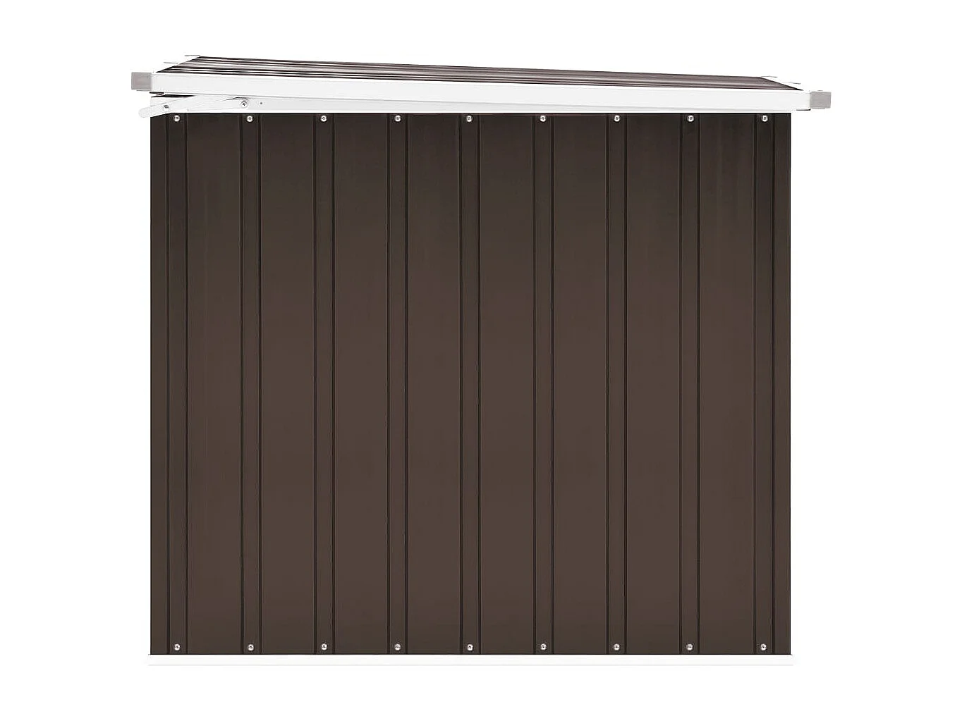 Boîte de rangement de jardin Marron 149x99x93