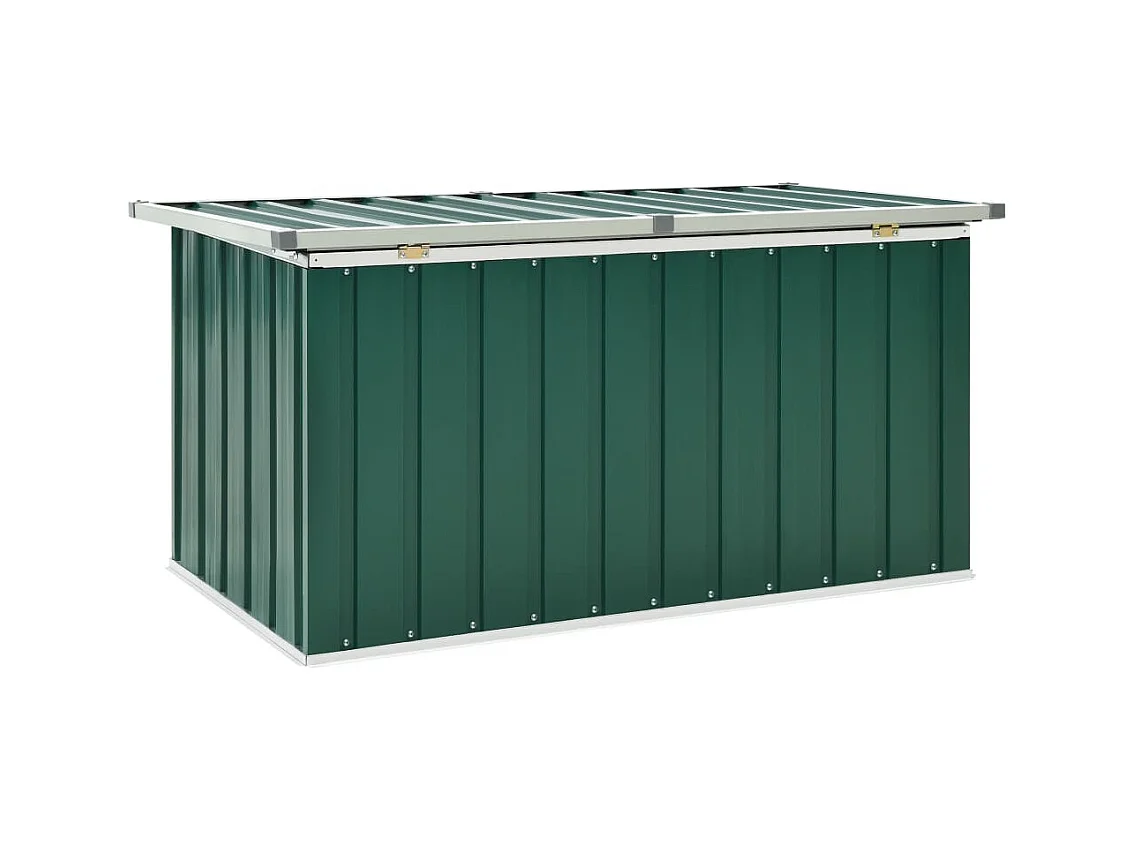 Boîte de rangement de jardin Vert 129x67x65