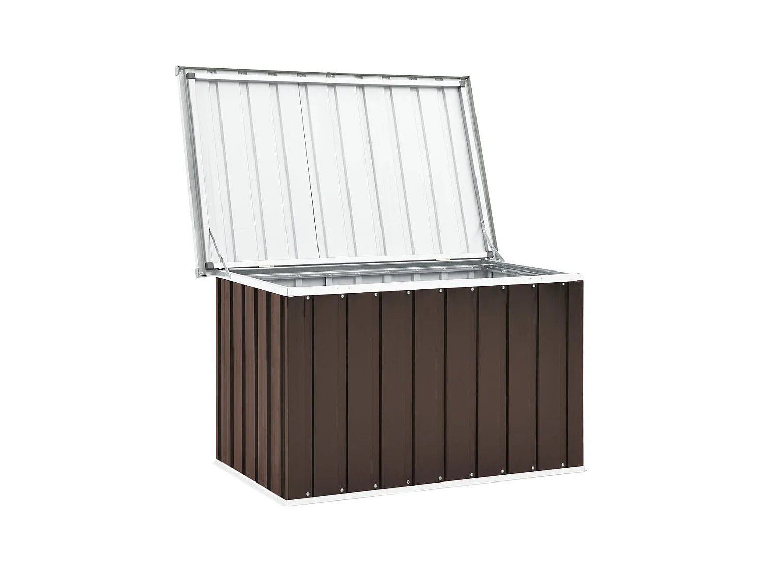Boîte de rangement de jardin Marron 109x67x65