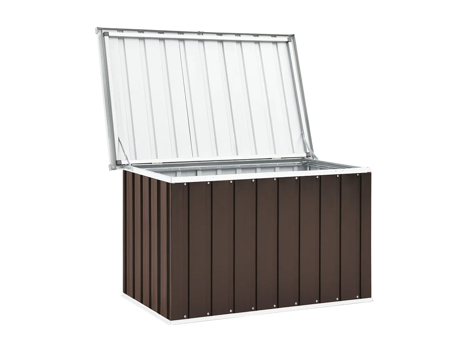 Boîte de rangement de jardin Marron 109x67x65