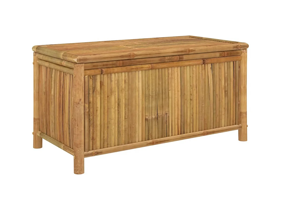 Boîte de rangement de jardin 110x52x55 Bambou