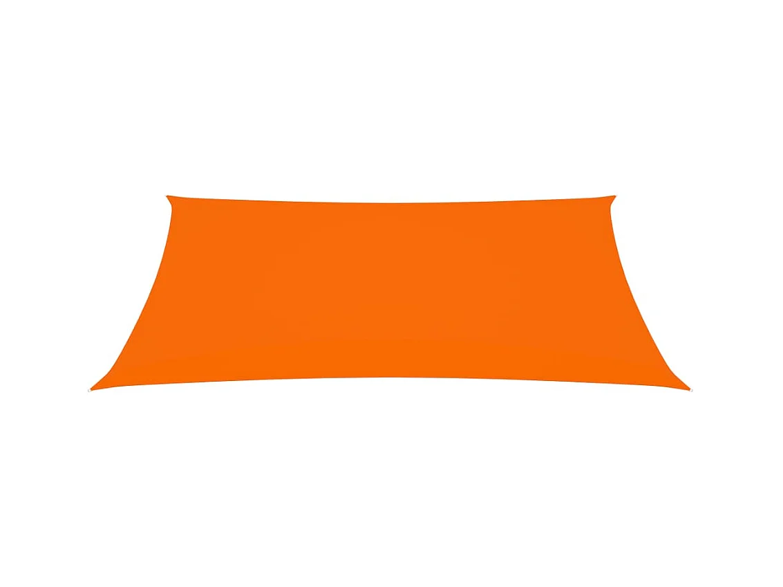 Voile de parasol Tissu Oxford rectangulaire 2,5x4 m Orange