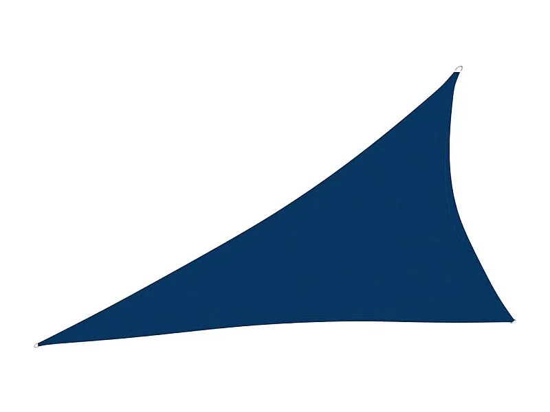 Voile de parasol Tissu Oxford triangulaire 3x4x5 m Bleu