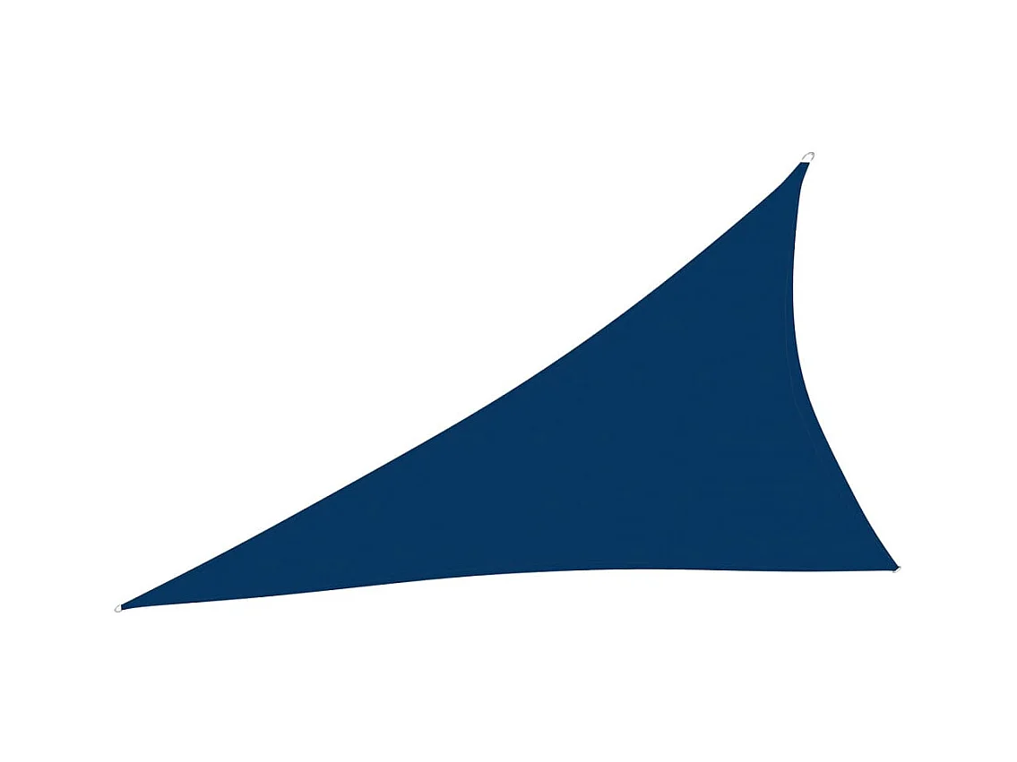 Voile de parasol Tissu Oxford triangulaire 3x4x5 m Bleu