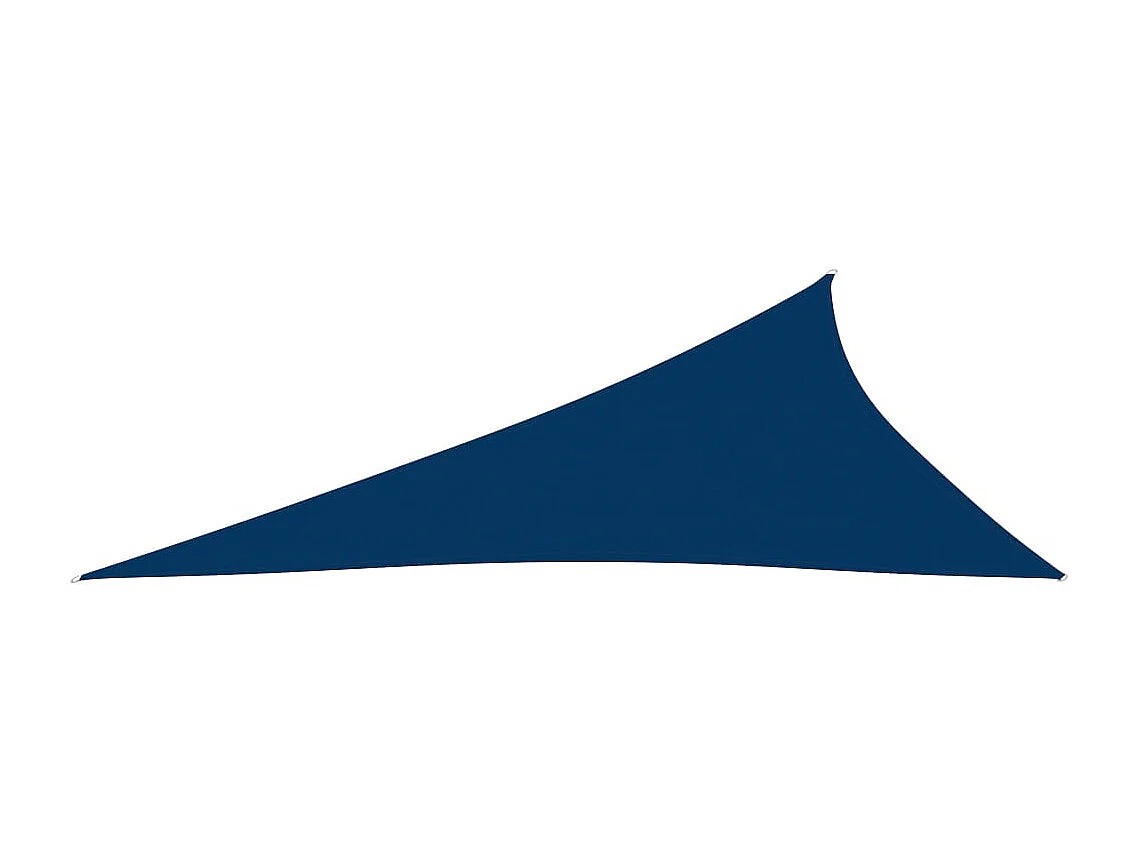 Voile de parasol Tissu Oxford triangulaire 3x4x5 m Bleu