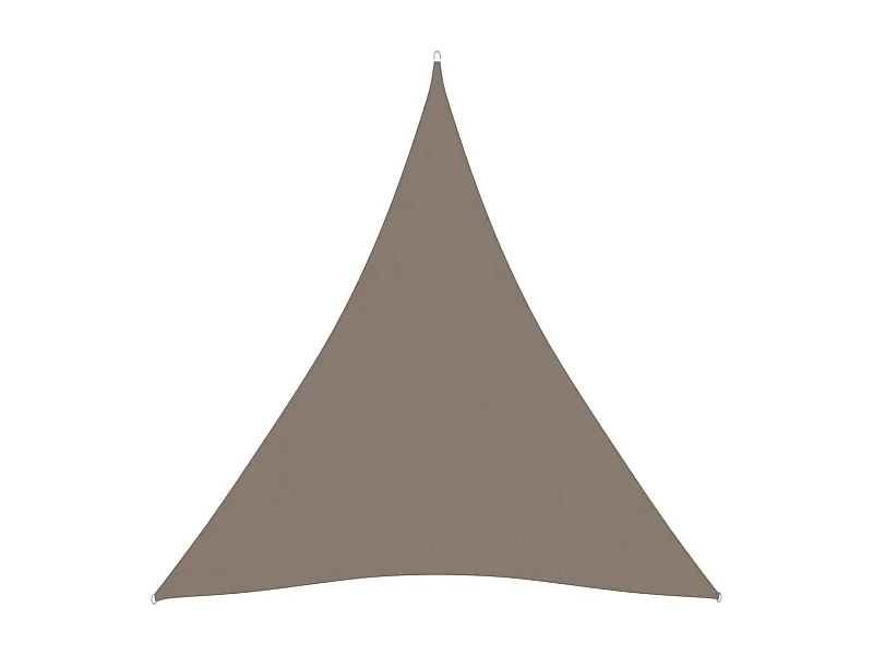 Voile de parasol Tissu Oxford triangulaire 3,6x3,6x3,6 m Bleu 2