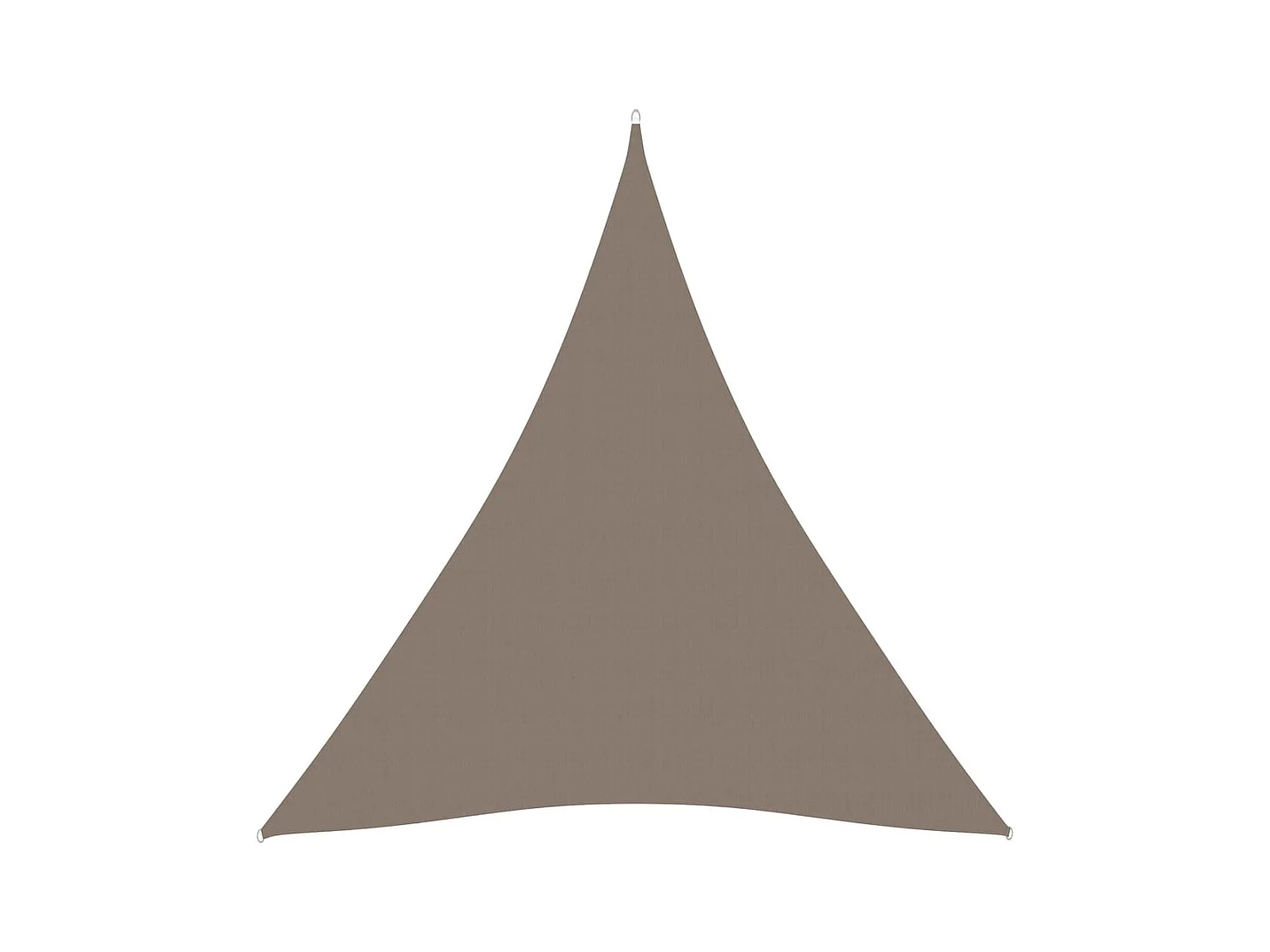 Voile de parasol Tissu Oxford triangulaire 3,6x3,6x3,6 m Bleu 2