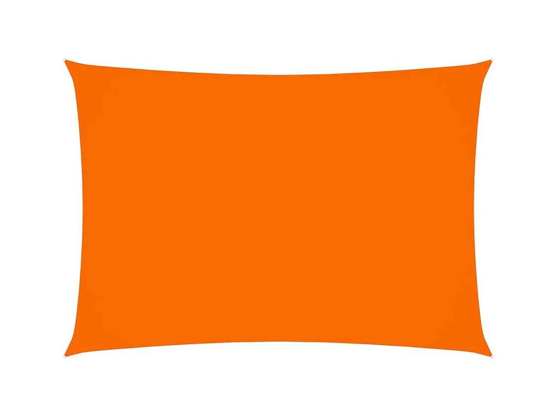 Voile de parasol Tissu Oxford rectangulaire 2,5x4,5 m Orange