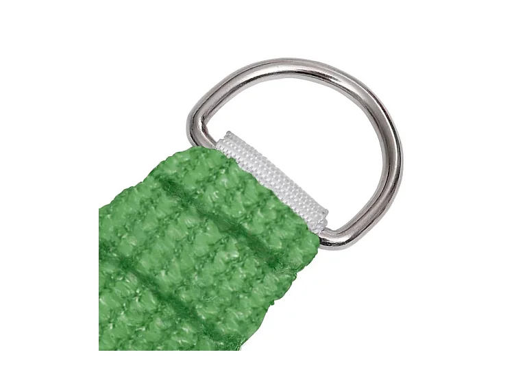 Voile d'ombrage 160 g-m² rectangulaire vert clair 2,5x5 m PEHD