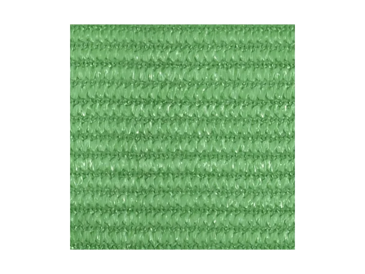 Voile d'ombrage 160 g-m² rectangulaire vert clair 2,5x5 m PEHD