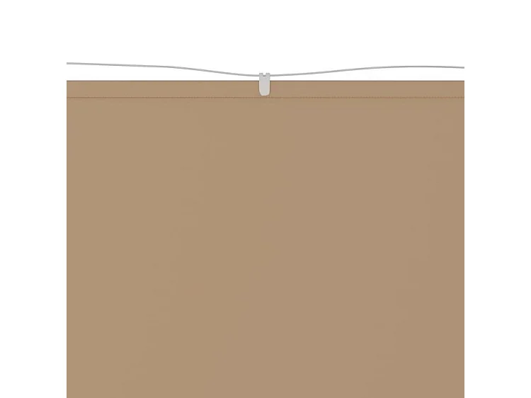 Auvent vertical Taupe 140x420 Tissu oxford