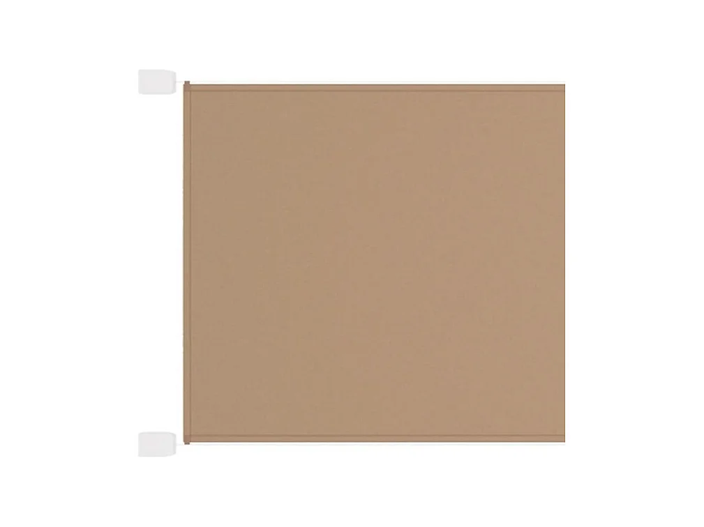 Auvent vertical Taupe 140x420 Tissu oxford