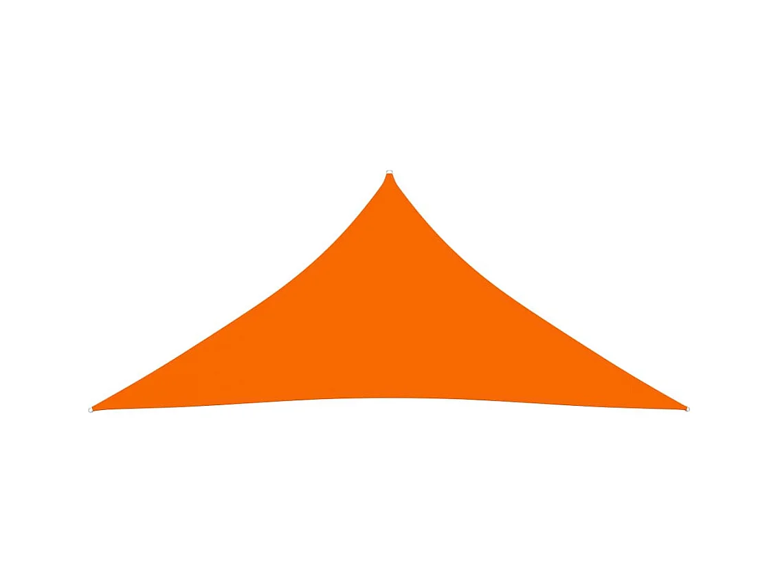 Voile de parasol Tissu Oxford triangulaire 4,5x4,5x4,5 m Orange