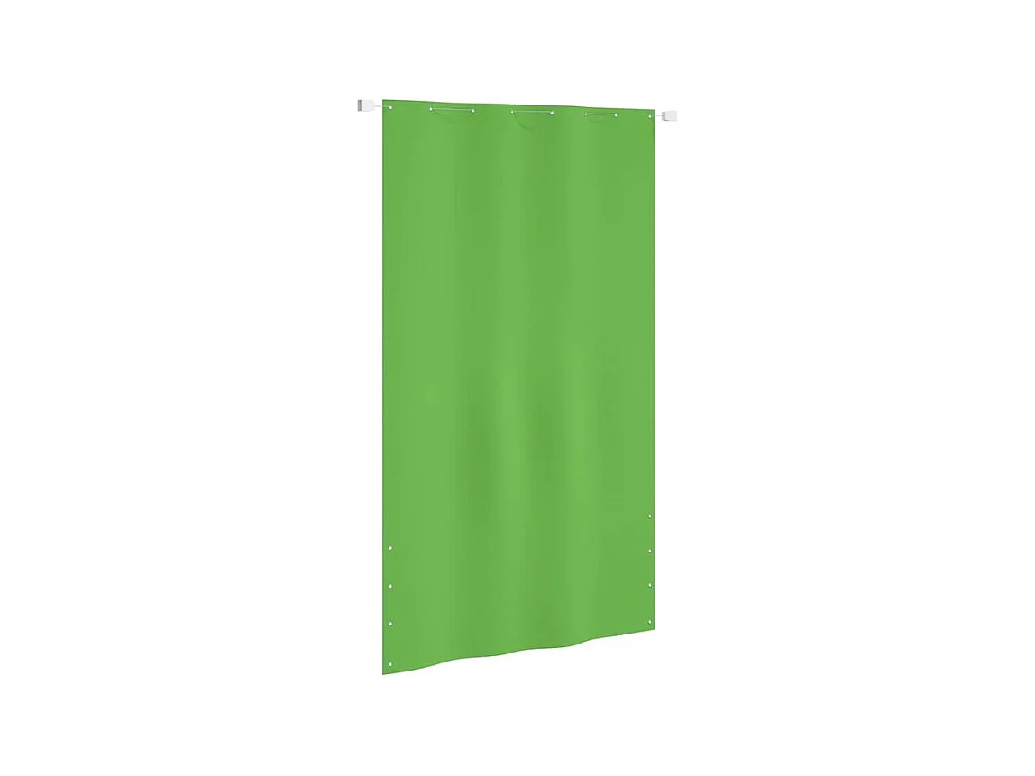 Écran de balcon Vert clair 140x240 Tissu Oxford