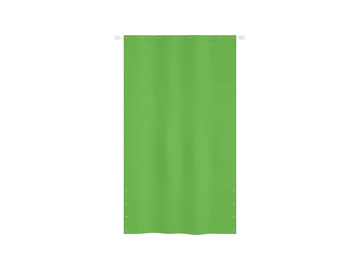 Écran de balcon Vert clair 140x240 Tissu Oxford