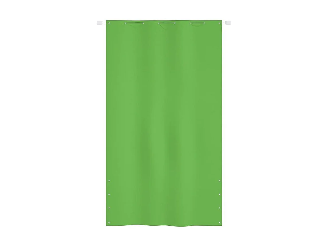 Écran de balcon Vert clair 140x240 Tissu Oxford