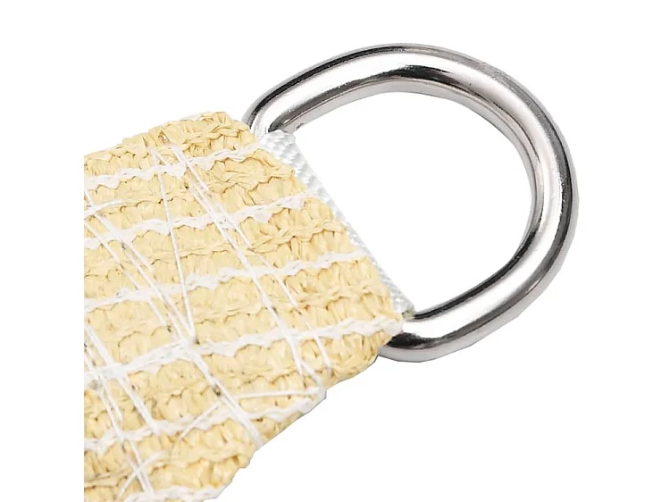 Voile d'ombrage 160 g-m² Beige 3x4x4 m PEHD