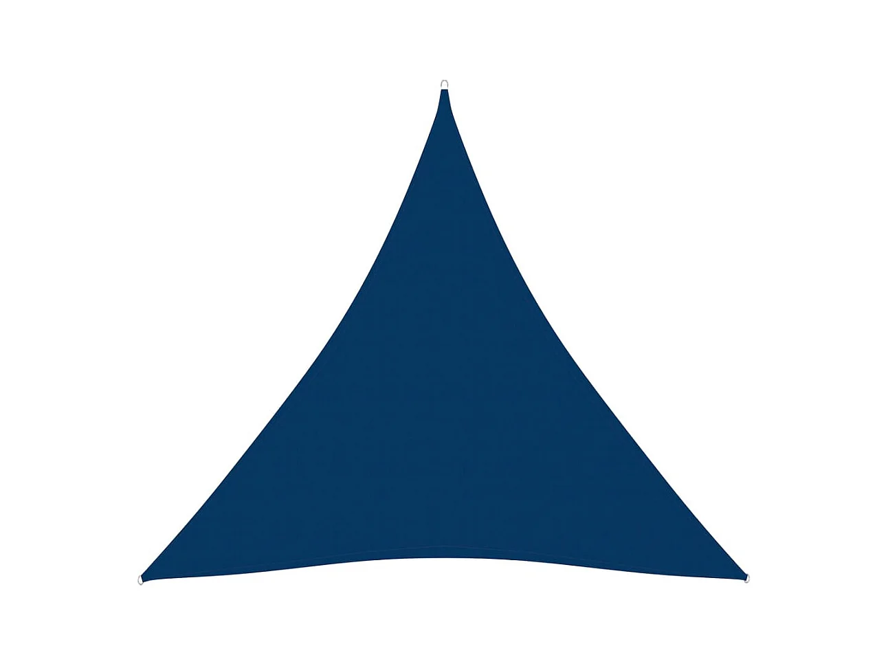 Voile de parasol Tissu Oxford triangulaire 3x4x4 m Bleu