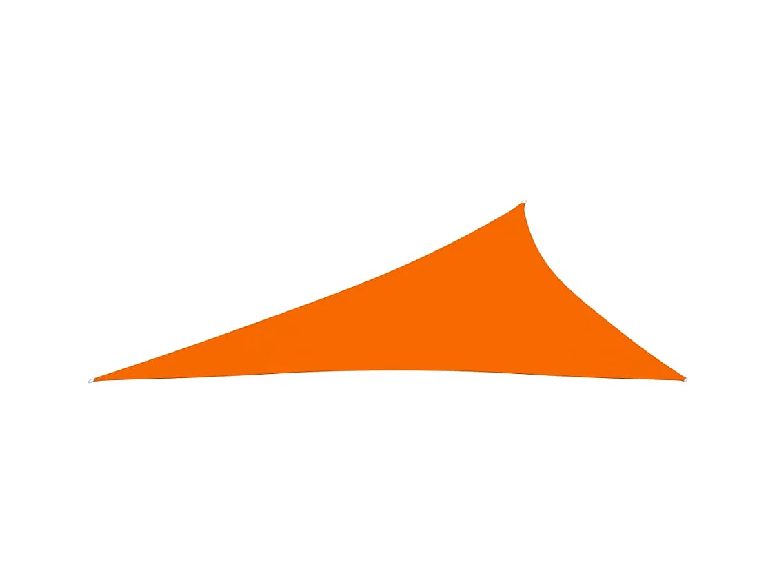 Voile de parasol Tissu Oxford triangulaire 3x4x5 m Orange