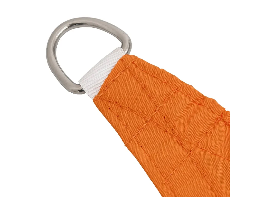 Voile de parasol Tissu Oxford triangulaire 3x4x5 m Orange