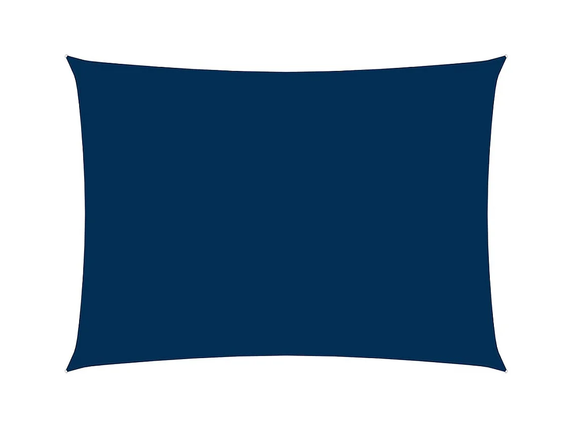 Voile de parasol Tissu Oxford rectangulaire 3,5x5 m Bleu