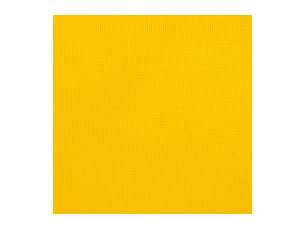 Voile de parasol Tissu Oxford rectangulaire 2x2,5 m Jaune
