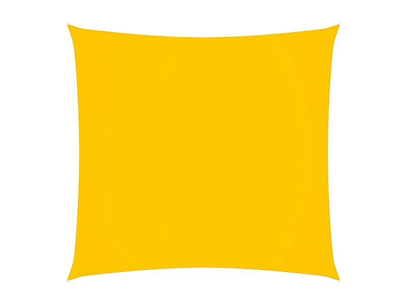 Voile de parasol Tissu Oxford rectangulaire 2x2,5 m Jaune